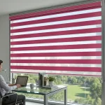 Jalyn Magenta Blinds