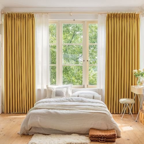 Pinch Pleat Curtains For Bedroom