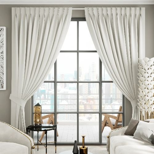Pinch Pleat Curtains For Living Room