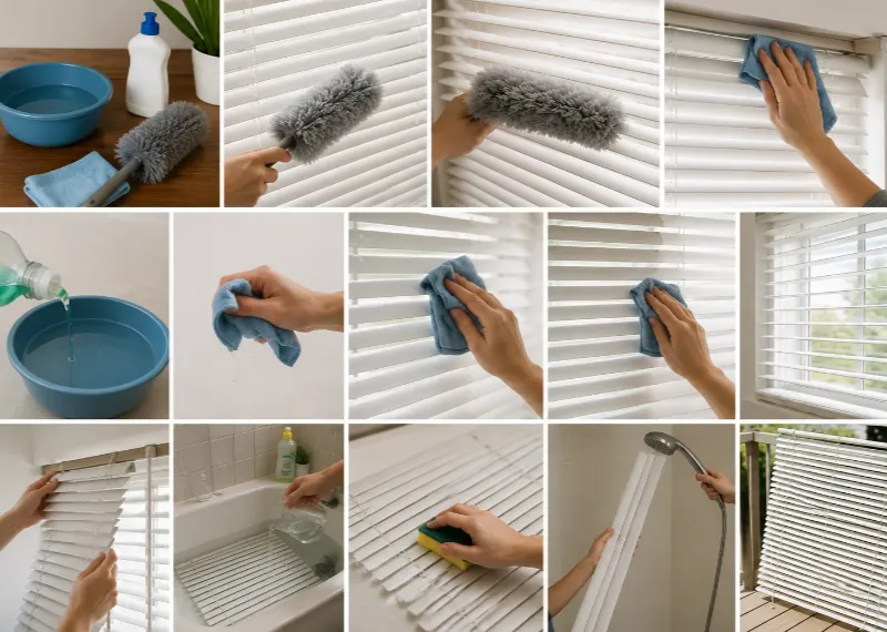 How to Clean Venetian Blinds 