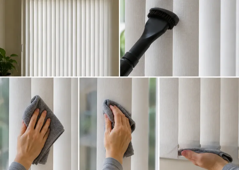 How to Clean Vertical Blinds