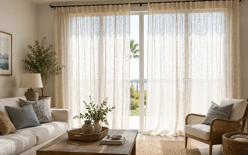 4. Textured Sheers