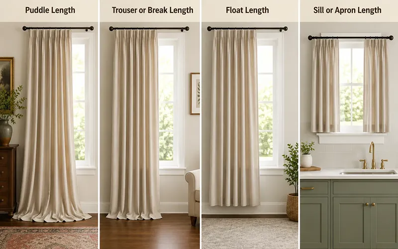 Main Curtain Lengths