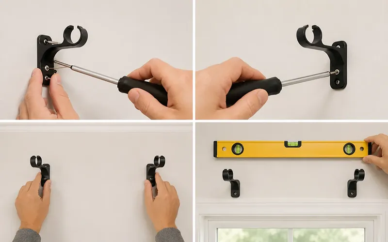 Mount the Brackets