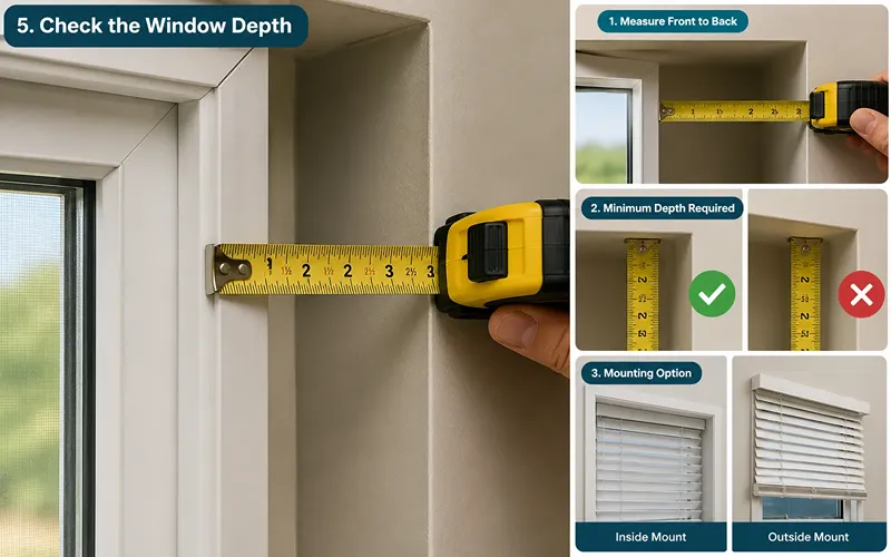 Step 5: Check the Window Depth