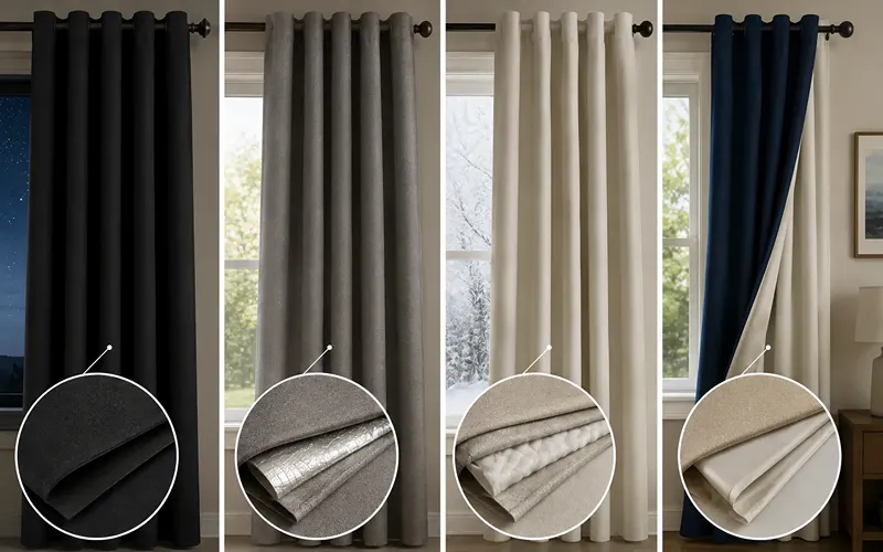 Blackout vs Thermal vs Insulated vs Lined What Each Label Means
