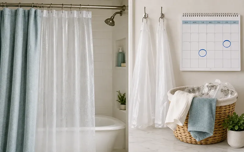 How Often Should You Wash a Shower Curtain