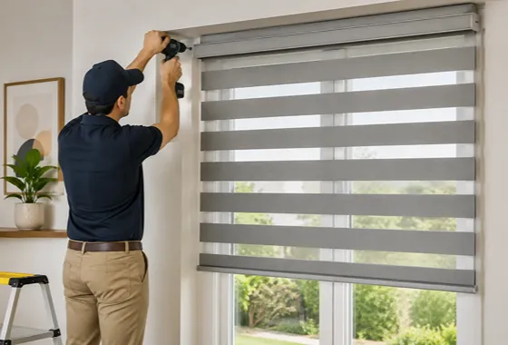 Zebra Blinds Installation