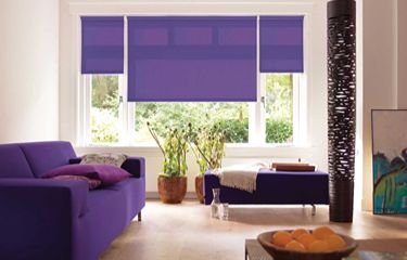 Blue Roller Blinds