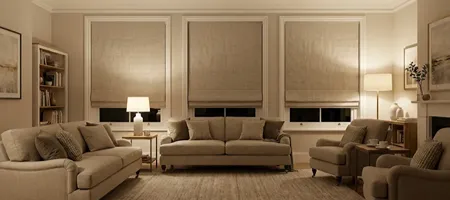 Decorative Roman Blinds