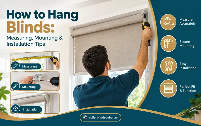 How to Hang Blinds
