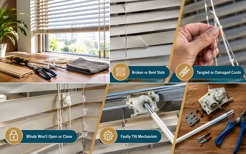 How to Fix Broken Blinds Step-by-Step Methods