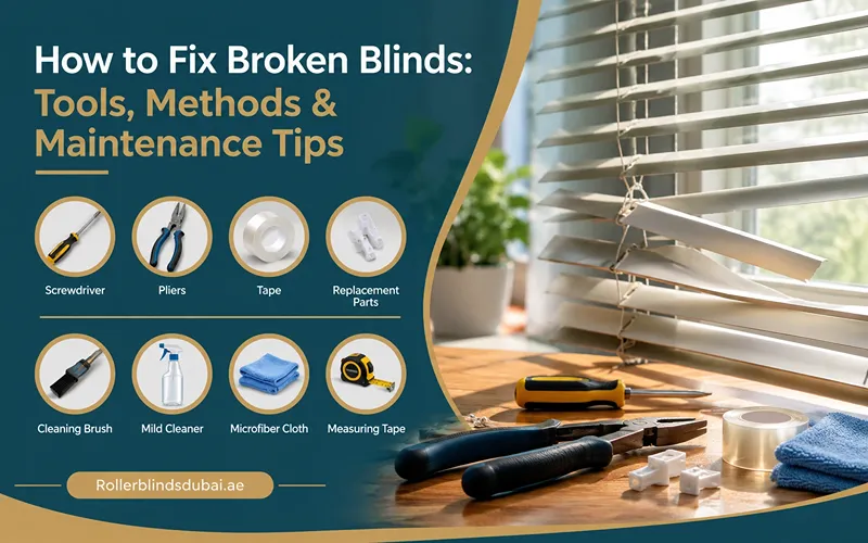 How to Fix Broken Blinds
