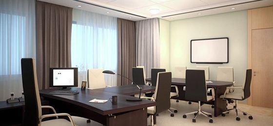 Luxury Office Curtains In Dubai